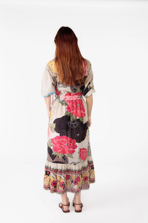 Dress - Perennes Shirt Maxi Dress by Rubyyaya