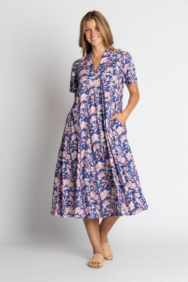 Dress - Tennessee Midi Cotton Print