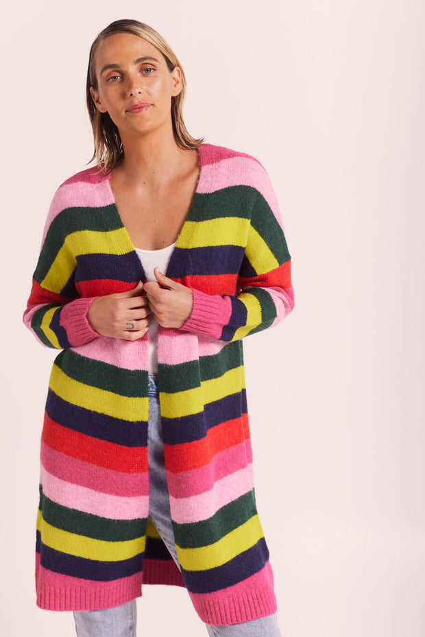 Cardigan - Wool Blend Multi by Wear Colour