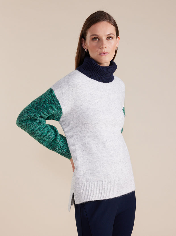 Jumper - Block Colour Sweater by Marco Polo