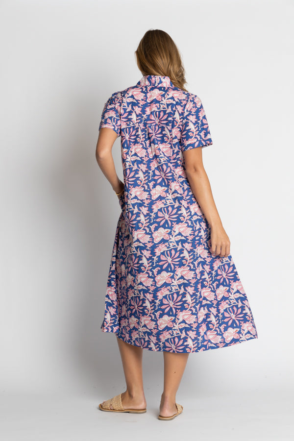 Dress - Tennessee Midi Cotton Print