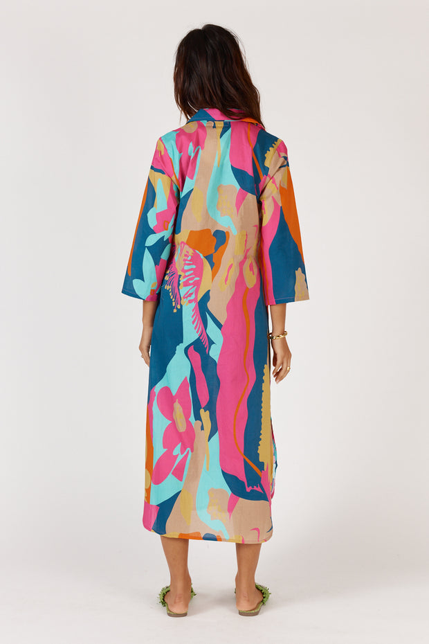 Dress - Lotus Bloom Midi by Rubyyaya