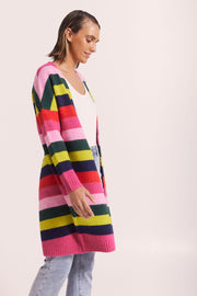 Cardigan - Wool Blend Multi by Wear Colour
