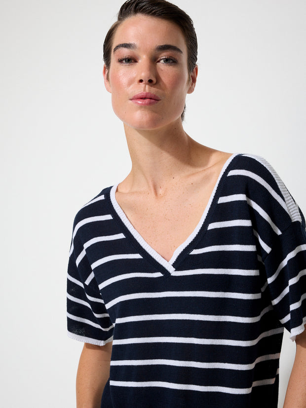 Top - Two Way Travel Stripe by MARCO POLO