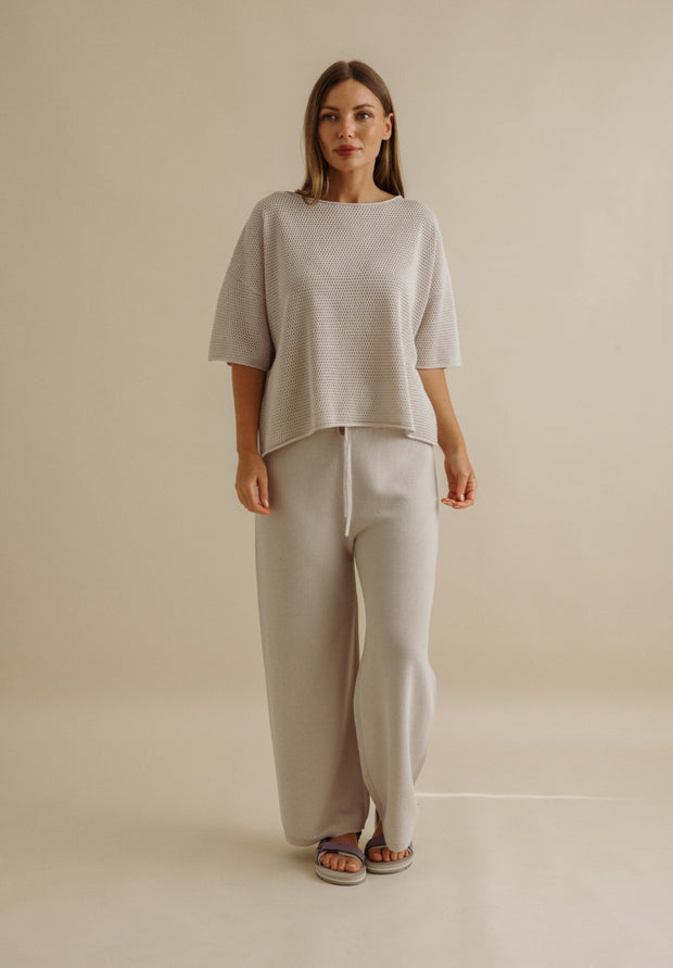 Top - Nautilus Short Sleeve Pullover by Talamaya