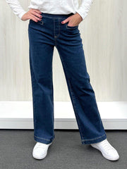 Pant - Maddy Pull on Wide Leg Jean