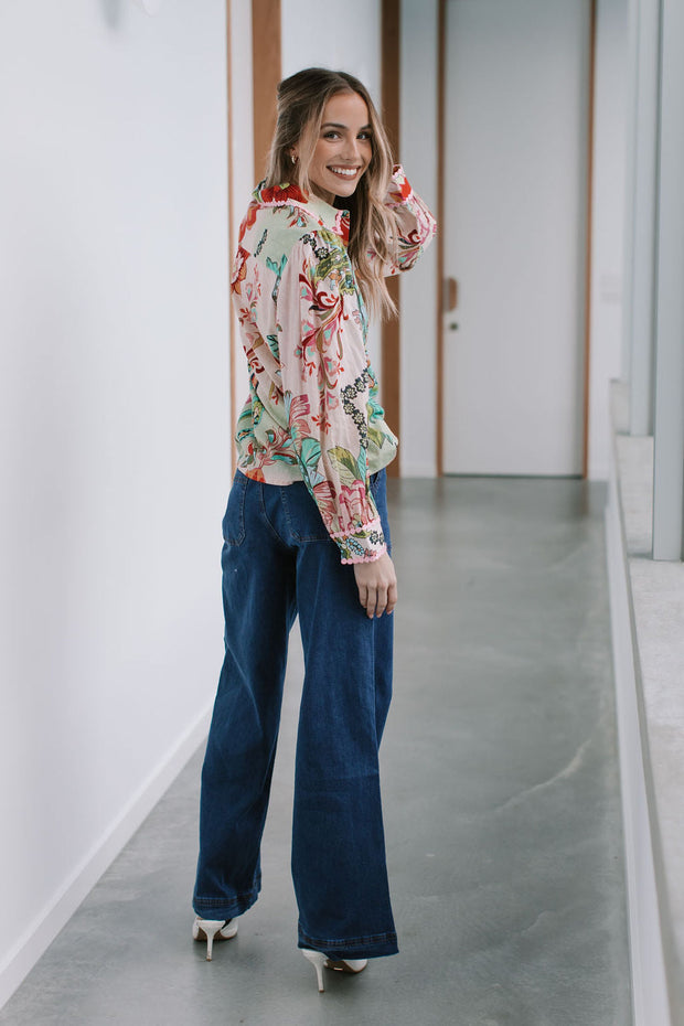 Top - St Tropez Lace Shirt by Joop & Gypsy