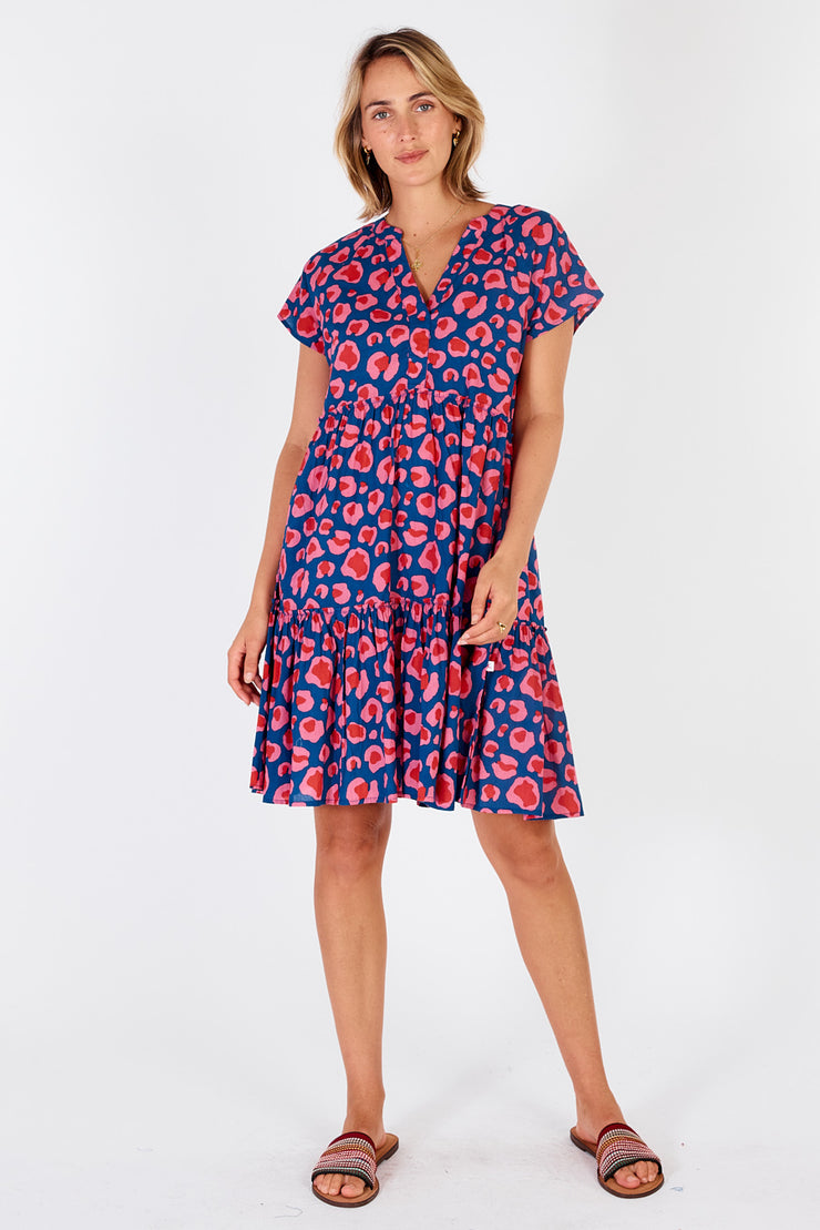 Dress - Seattle Cotton Voile Tiered