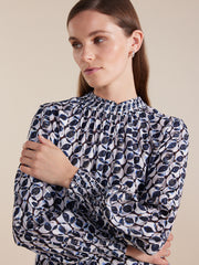 Top - Crystal Geo Shirred by Marco Polo