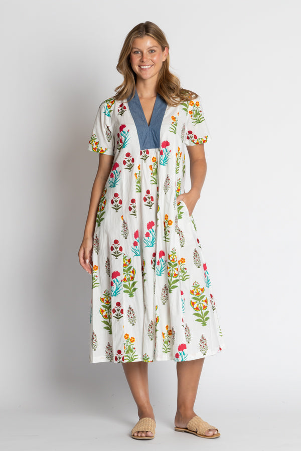 Dress - Clarksville Midi Cotton