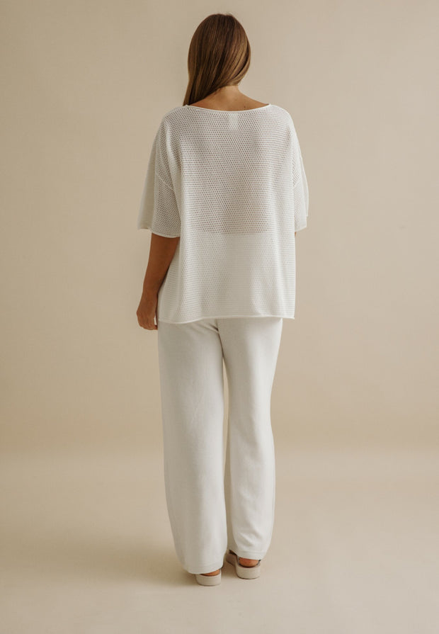 Top - Nautilus Short Sleeve Pullover by Talamaya