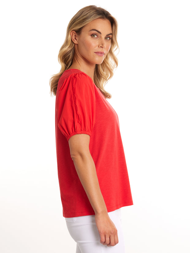 Top - Radiant Red by Marco Polo