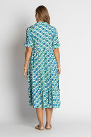 Dress - Nashville Cotton Button Midi