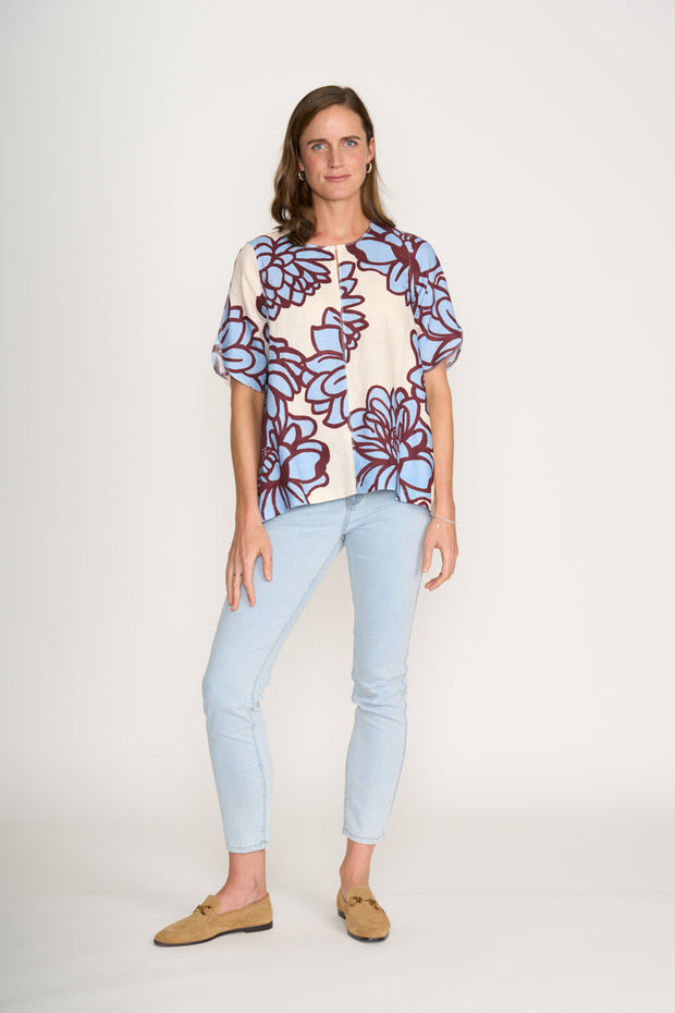 Top - Delightful in Linen by FOIL