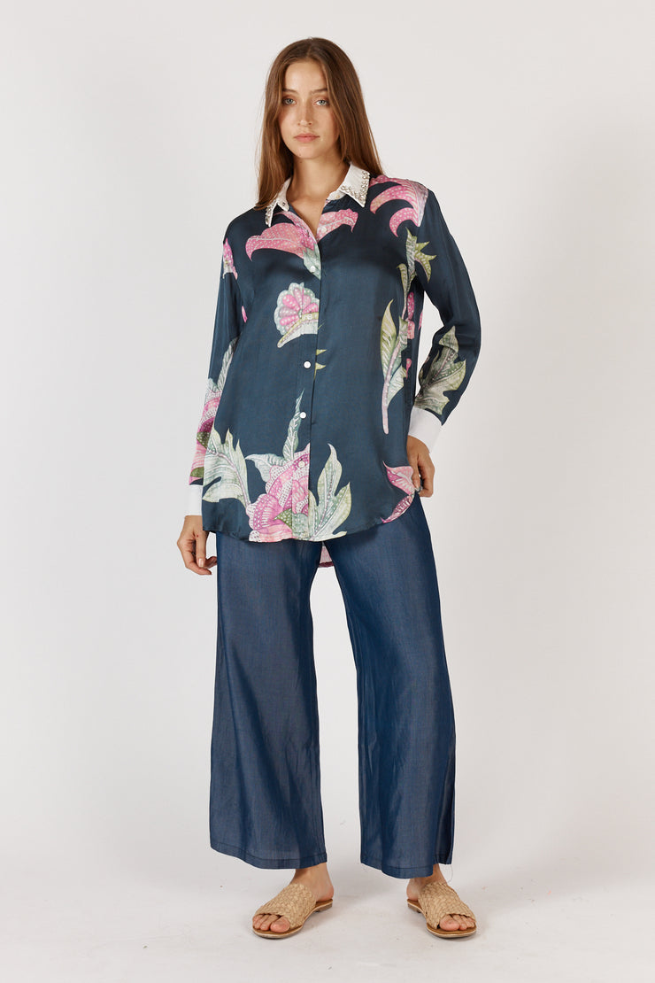 Top - Ubud Luxury Bling Shirt by Rubyyaya