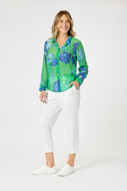 Top - Garden Bloom Shirt by GS
