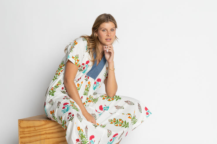Dress - Clarksville Midi Cotton