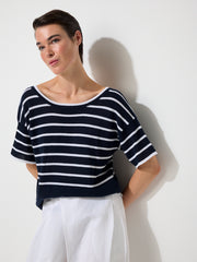 Top - Two Way Travel Stripe by MARCO POLO