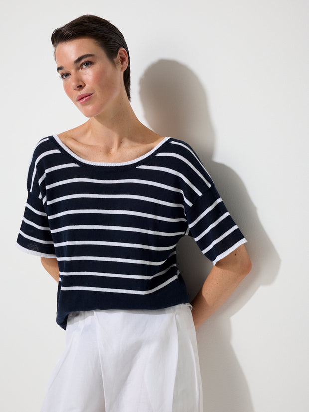 Top - Two Way Travel Stripe by MARCO POLO