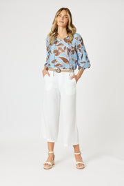 Pant - Lino Wide Leg Linen by GS