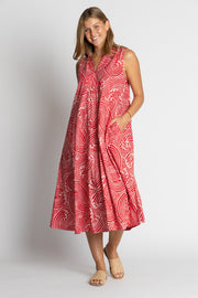 Dress - Casper Midi Cotton