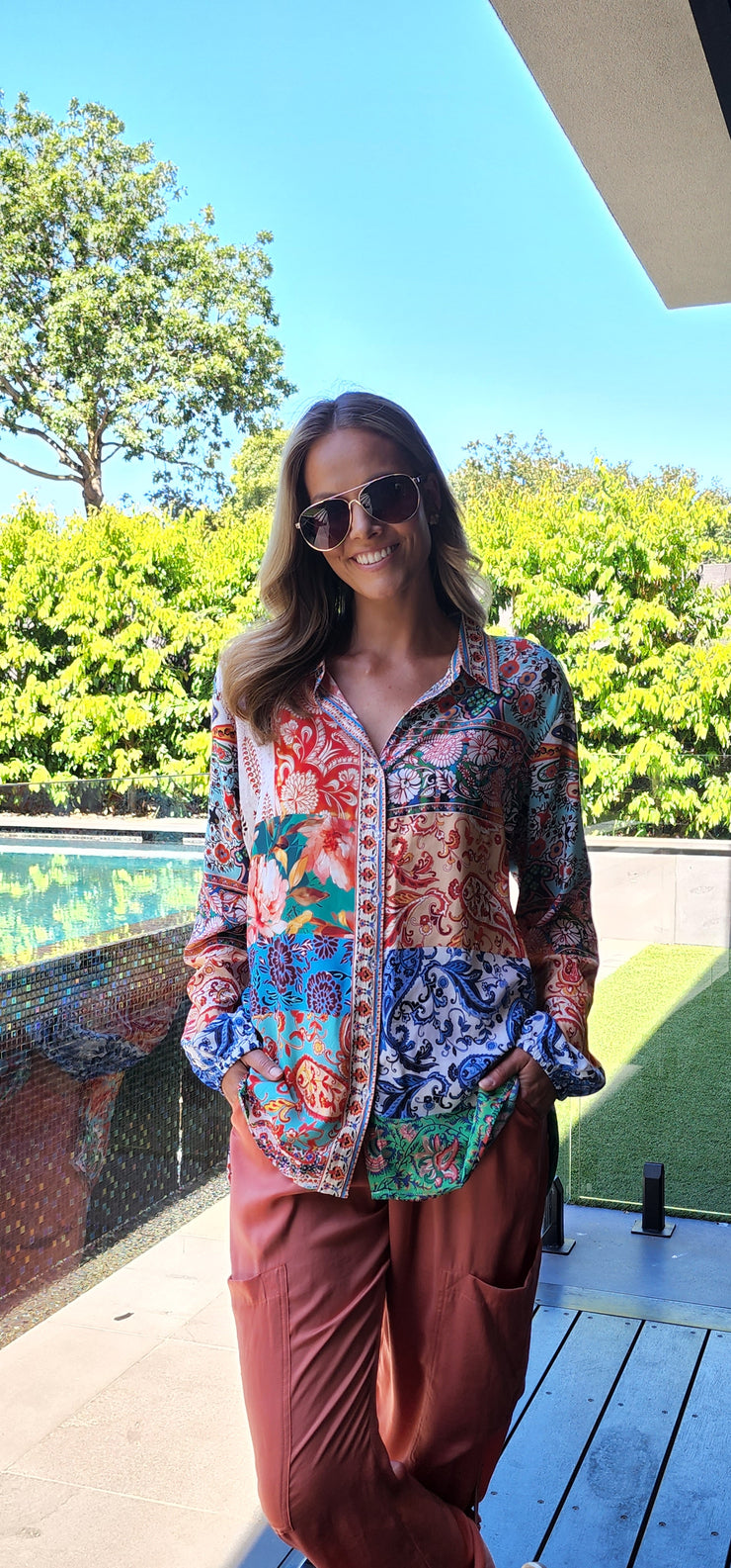 Top - Maldives Shirt by Hammock & Vine