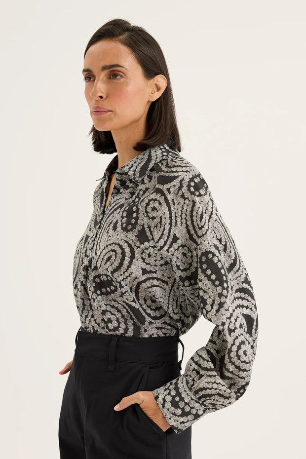 Top - Scoria Paisley by Yarra Trail