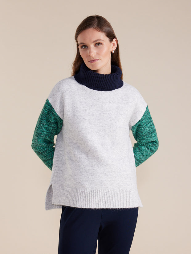 Jumper - Block Colour Sweater by Marco Polo