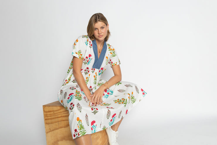 Dress - Clarksville Midi Cotton