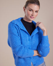 Cardigan - L/S Deep Collar by Marco Polo