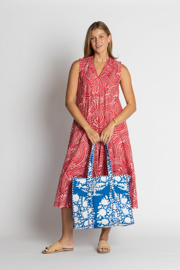 Dress - Casper Midi Cotton