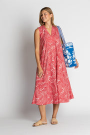Dress - Casper Midi Cotton