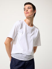 Top - Mesh Panelled by Marco Polo