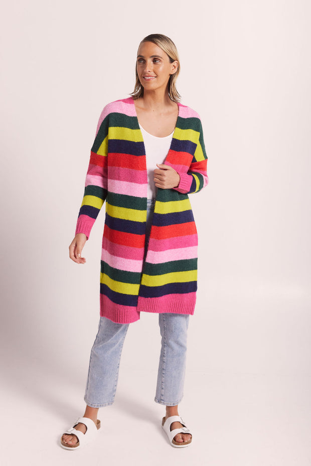 Cardigan - Wool Blend Multi by Wear Colour