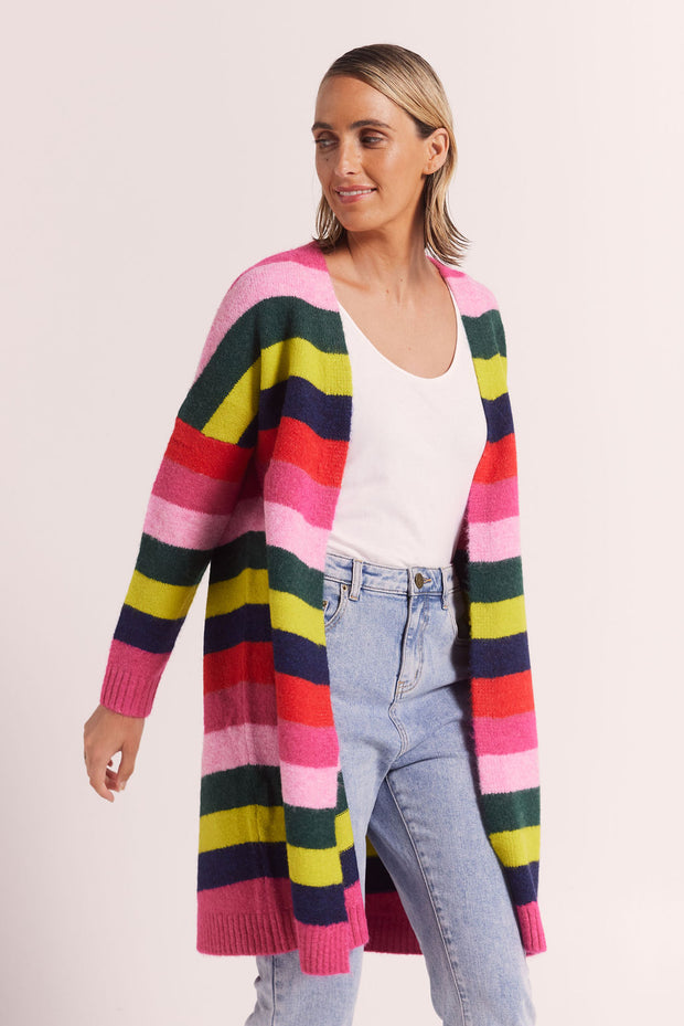 Cardigan - Wool Blend Multi by Wear Colour