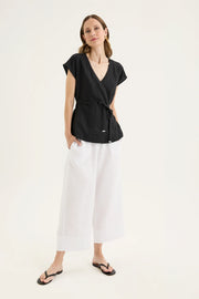 Top - Tirari Wrap by Yarra Trail