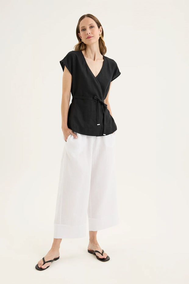 Top - Tirari Wrap by Yarra Trail