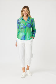 Top - Garden Bloom Shirt by GS