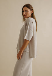 Top - Nautilus Short Sleeve Pullover by Talamaya