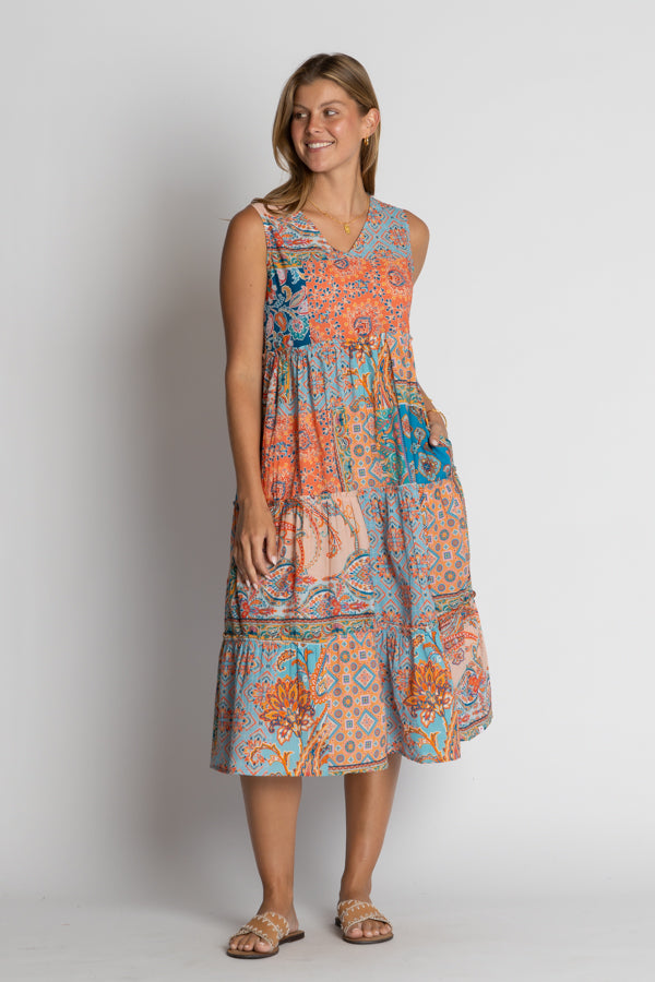 Dress - Winconsin Midi Cotton