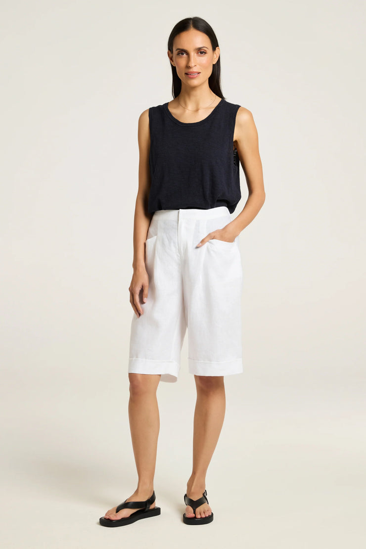 Pant - Bermuda Linen Short by Yarra Trail