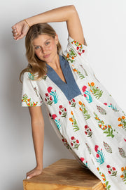 Dress - Clarksville Midi Cotton