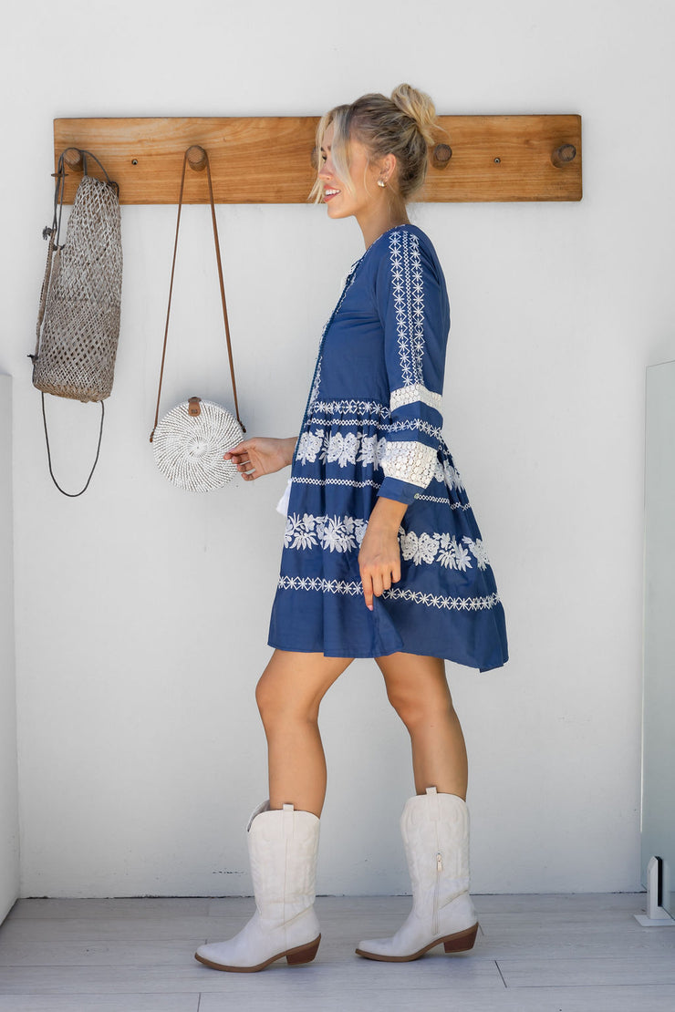 Dress - Anthena Embroidery