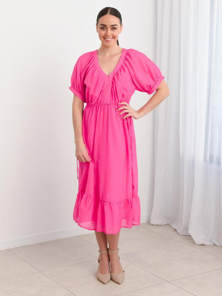 Dress - Silk in Pink