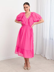 Dress - Silk in Pink