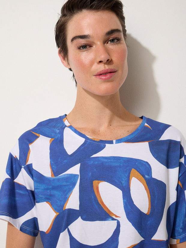 Top - S/S Blue Reflections by Marco Polo