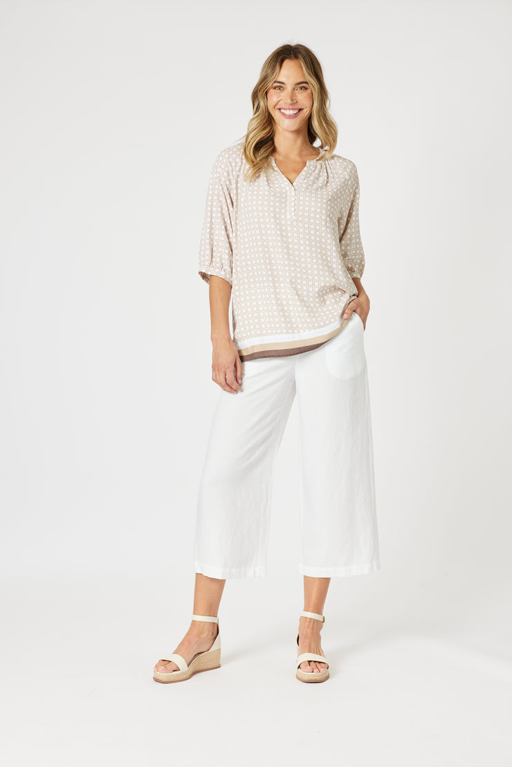 Pant - Lino Wide Leg Linen by GS