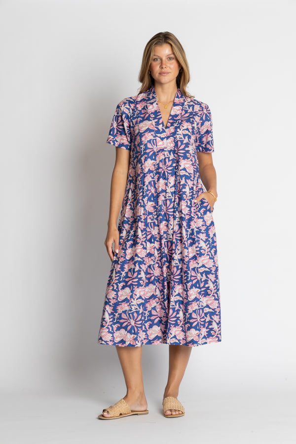 Dress - Tennessee Midi Cotton Print