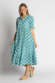 Dress - Nashville Cotton Button Midi