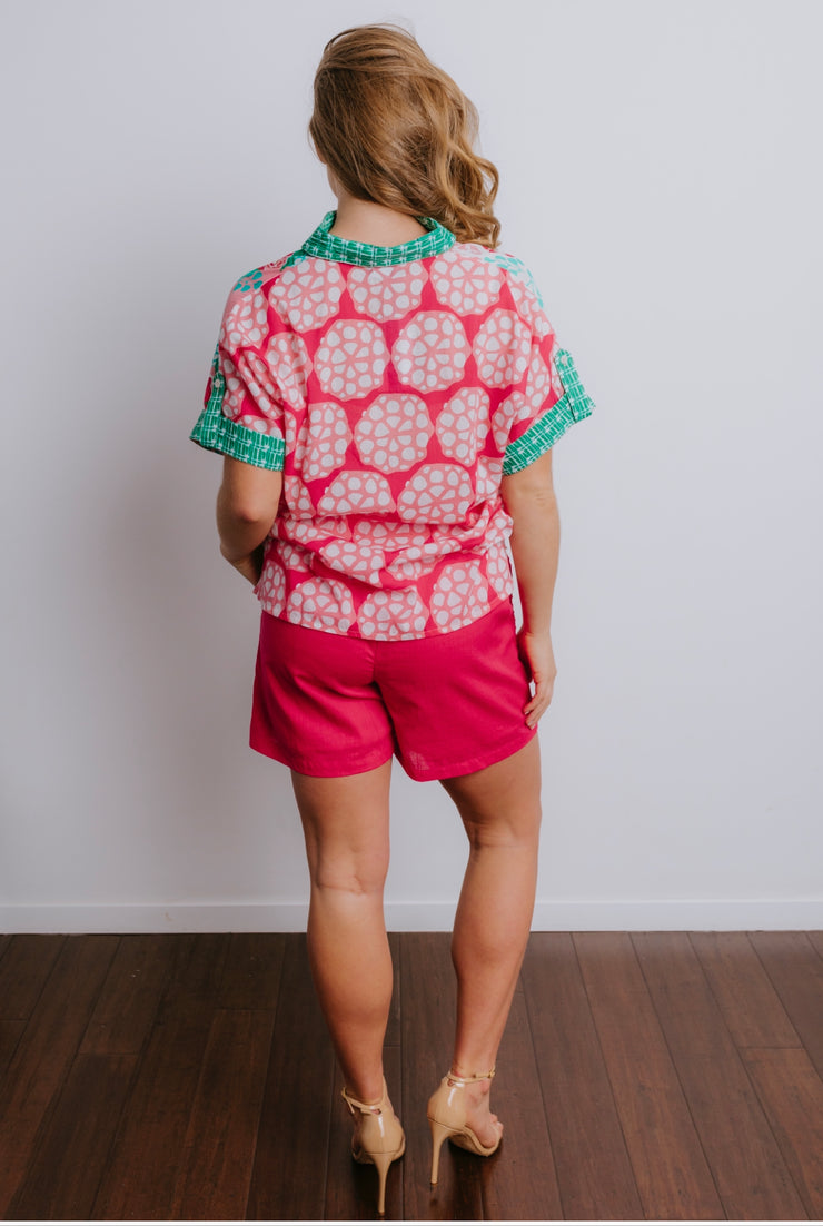 Shirt - Bubblegum Poppy Shirt